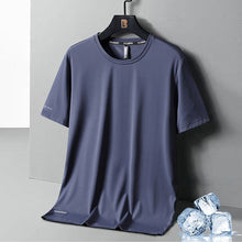 Load image into Gallery viewer, Ice Silk Round Neck T-Shirt