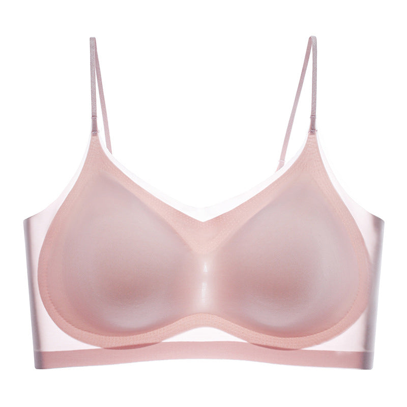 SUMMER SEAMLESS ULTRA-THIN PLUS SIZE ICE SILK COMFORT BRA