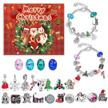 Load image into Gallery viewer, DIY 24 Days Christmas Countdown Calendar Bracelets Set