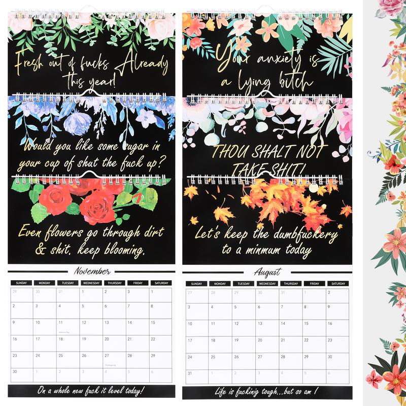 2025 Calendar with Fun Quotes and Planner