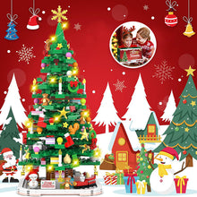 Load image into Gallery viewer, 2024 Christmas Tree Building Toy Set