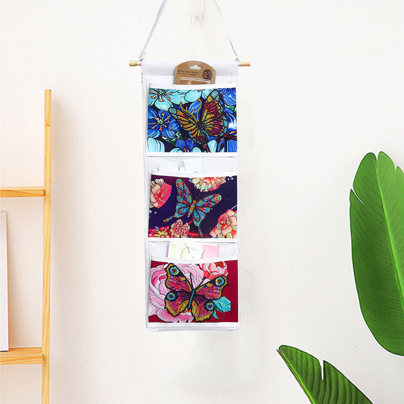 DIY Diamond Painting 3 Pockets Home Organizer