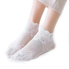 Load image into Gallery viewer, Ladies Fashion Lace Socks