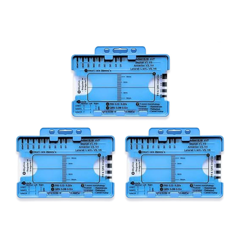 ECG 7 Step Ruler