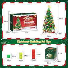 Load image into Gallery viewer, 2024 Christmas Tree Building Toy Set