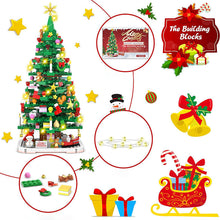 Load image into Gallery viewer, 2024 Christmas Tree Building Toy Set