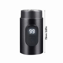 Load image into Gallery viewer, Mini Portable Rechargeable Shaver with Digital Display