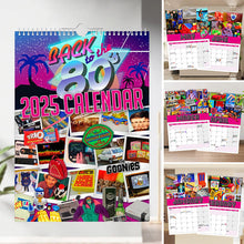 Load image into Gallery viewer, Back to the 80’s - 2025 Wall Calendar