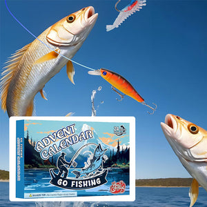 Presale>>24 Days Christmas Countdown Fish Tackle Set