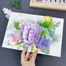 Load image into Gallery viewer, 3D Handmade Flower Greeting Card