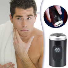 Load image into Gallery viewer, Mini Portable Rechargeable Shaver with Digital Display