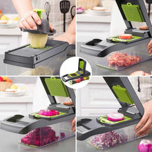 Load image into Gallery viewer, 12 In 1 Manual Vegetable Chopper