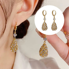 Load image into Gallery viewer, Fashion Diamond Water-Drop Earrings