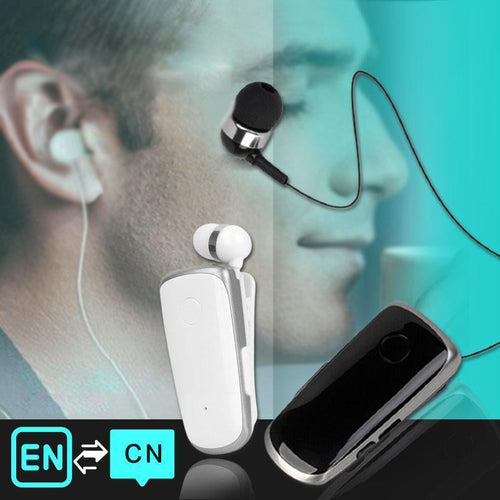 Collar-clip Bluetooth Headset