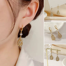 Load image into Gallery viewer, Fashion Diamond Water-Drop Earrings