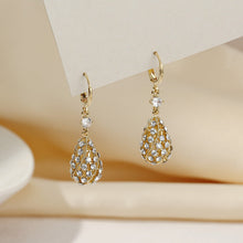 Load image into Gallery viewer, Fashion Diamond Water-Drop Earrings