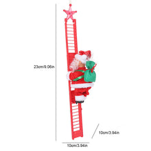 Load image into Gallery viewer, 🎅Electric Chimney Climbing Santa Claus Musical Toys🎄