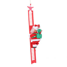 Load image into Gallery viewer, 🎅Electric Chimney Climbing Santa Claus Musical Toys🎄