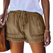 Load image into Gallery viewer, Women&#39;s Casual Denim Shorts With Pockets Cotton Jeans Shorts