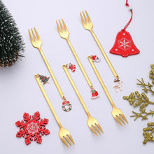 Load image into Gallery viewer, Christmas Decorations for Home - Christmas Metal Spoon Gift Set