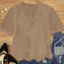 Load image into Gallery viewer, Sexy Lace V Neck Top