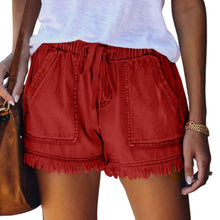 Load image into Gallery viewer, Women&#39;s Casual Denim Shorts With Pockets Cotton Jeans Shorts