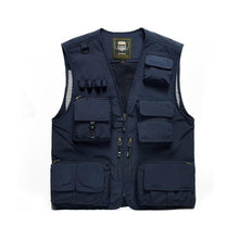 Load image into Gallery viewer, Outdoor Lightweight Mesh Fabric Vest with 16 Pockets