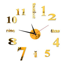 Load image into Gallery viewer, Modern DIY Punch-Free Wall Clock