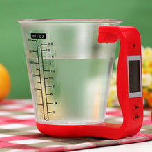 Load image into Gallery viewer, Hirundo Digital Measuring Cup and Scale, Red