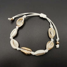 Load image into Gallery viewer, Women Cowrie Shell Bracelets Delicate Rope Chain Bracelet