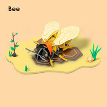 Load image into Gallery viewer, 3D Wooden Insect Puzzles