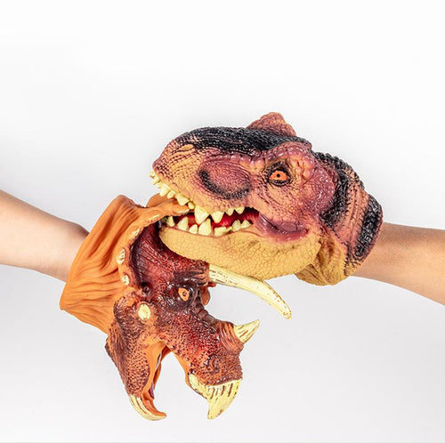 Dinosaur Hand Puppet Gloves