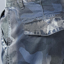 Load image into Gallery viewer, Denim Camouflage Overalls for Men