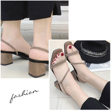 Load image into Gallery viewer, Women Suede Pumps Sandals Casual Shoes