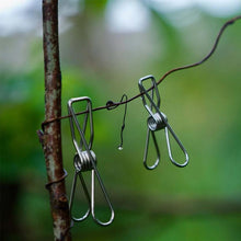 Load image into Gallery viewer, Stainless Steel Wire Clips for Clothes Drying