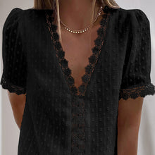 Load image into Gallery viewer, Sexy Lace V Neck Top