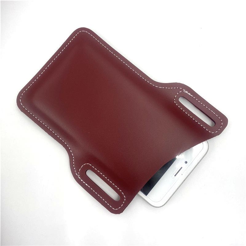 Retro Short Cell Phone Case Belt Bag