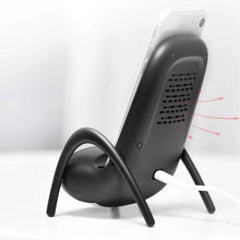 Load image into Gallery viewer, Multi-function Chair Shape Loudspeaker &amp; Wireless Fast Charging