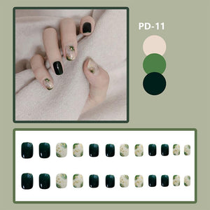 Full Cover Fake Nail Tips (24 PCs)