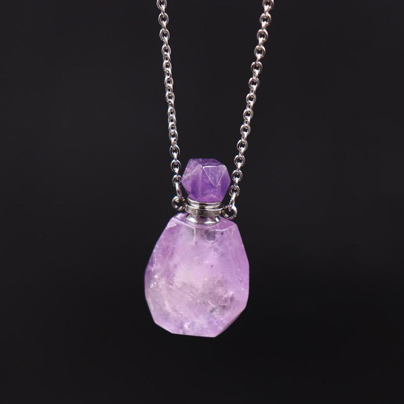 Crystal Perfume Diffuser Necklace