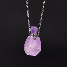 Load image into Gallery viewer, Crystal Perfume Diffuser Necklace