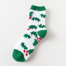 Load image into Gallery viewer, Christmas Fuzzy Fluffy Socks