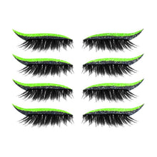 Load image into Gallery viewer, Reusable Eyeliner And Eyelash Stickers (4 Pairs)