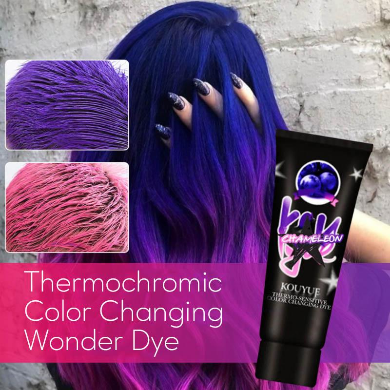 Thermochromic Color Changing Hair Dye