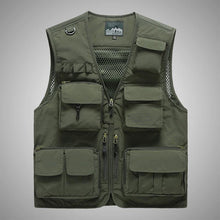 Load image into Gallery viewer, Outdoor Lightweight Mesh Fabric Vest