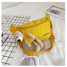 Load image into Gallery viewer, Cartoon Bear Shoulder Bag