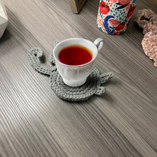 Load image into Gallery viewer, Cute Knitted Kitten Butt Coasters