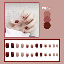 Load image into Gallery viewer, Full Cover Fake Nail Tips (24 PCs)