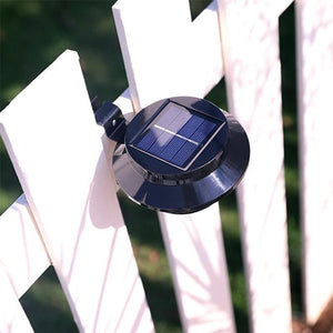 Solar Powered Gutter Lights