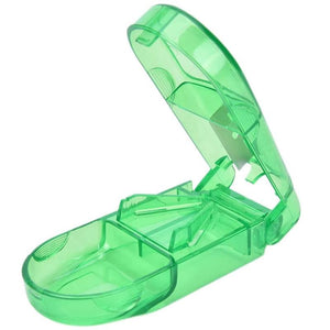 Portable Pill Cutter Pill Organizer